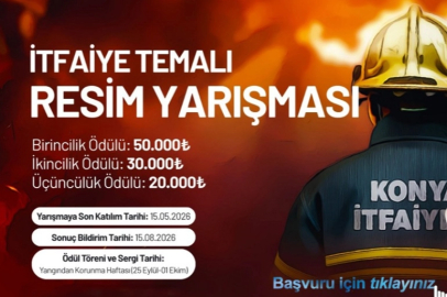 Konya Büyükşehir'den ödüllü resim yarışması