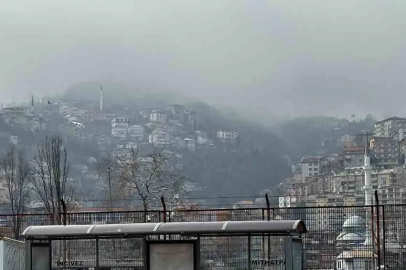 Zonguldak’ta yüksek kesimlerde yoğun sis!