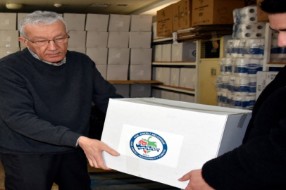 KDZ. EREĞLİ BELEDİYESİ, BİN AİLEYE GIDA KOLİSİ DAĞITIMINA BAŞLADI