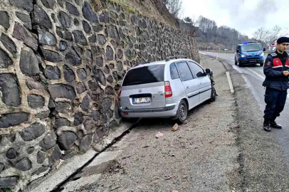 Zonguldak–Ereğli yolunda kaza: 1 yaralı