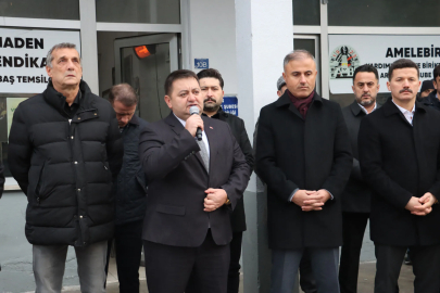 Hakan Yeşil, TTK Armutçuk’ta madencilerle buluştu