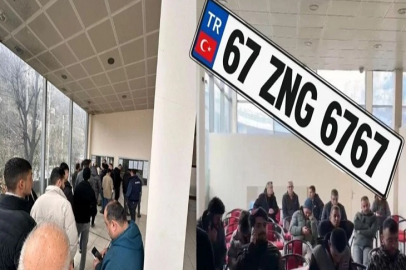 Zonguldak'ta APP plaka sürücüleri kuyruğa soktu!