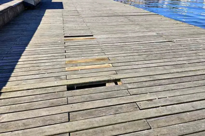 Sahildeki banklar kullanılamaz hale geliyor!