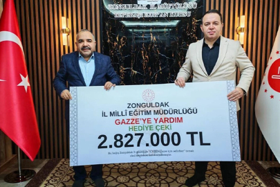 Zonguldak’tan Gazze’ye 2,8 Milyon TL’lik yardım!