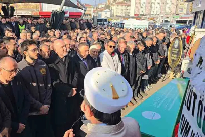 İş adamı Ömer Danışmaz son yolculuğuna uğurlandı!