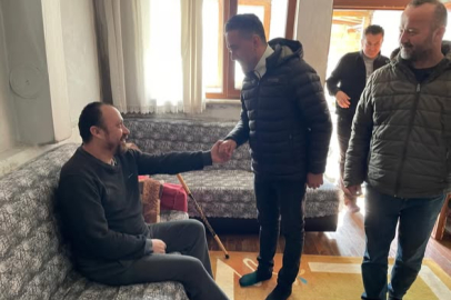 Rıza Sarı’ya akülü sandalye desteği!