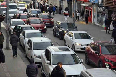 Zonguldak’ta trafik kilitlendi!