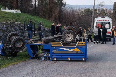 Kdz.Ereğli'de Patpat devrildi: 5 kişi yaralandı