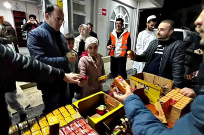 Gazipaşa Derneği’nden Kadir Gecesi ikramı