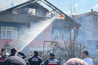 KARADENİZ EREĞLİ'DE YANGIN !