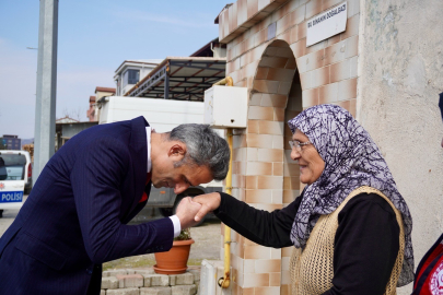 Kaymakam Kaya şehit ve gazi ailelerini ziyaret etti!