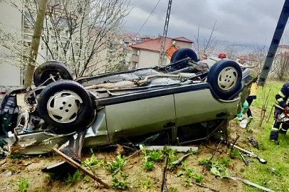 Aynı yolda 3 ayrı kaza!