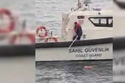 Denizde hareketsiz halde bulundu!