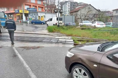 Bariyerin kapanmaması korkuttu!