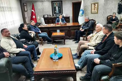 Kantarcı konuklarını Yalçınkaya’ya götürdü