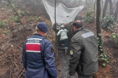 Zonguldak'ta 5 kaçak ocak imha edildi!