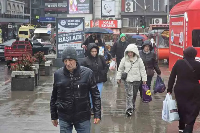 Zonguldak'ta sağanak yağış ve soğuk hava etkili oldu!