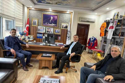 Çaycuma Kaymakamı Adem Kaya'dan Başkan Gebeş'e ziyaret