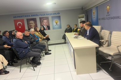 AK Parti Ereğli Teşkilatı Toplandı!