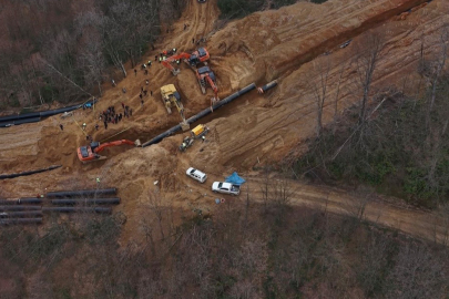 Akçakoca'da Doğalgaz çalışması sırasında heyelan: 1 ölü, 1 yaralı