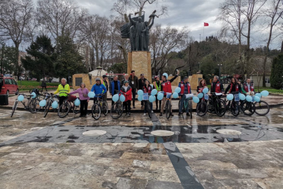 Pedallar 'Otizm Farkındalığı' için döndü!
