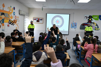 Zonguldak’ta çocuklara trafik eğitimi verildi