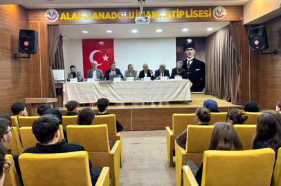 Alaplı'da gazeteciler öğrencilerle buluştu!