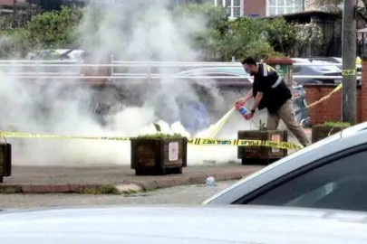 Çevre Şehircilik Müdürlüğü önünde bomba paniği