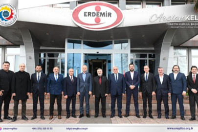 Kdz. Ereğli Meslek Odaları Başkanları Erdemir’de bir araya geldi.