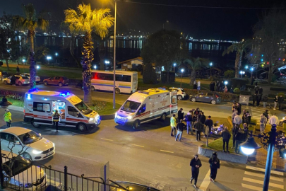 Sahil Bandında Kaza!