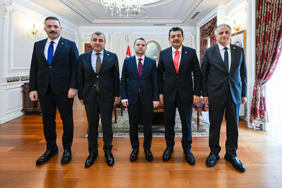 Zonguldak heyetinden Bakan Gürlek’e ziyaret!