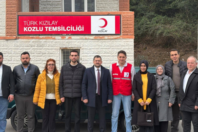 AK Parti Kozlu İlçe Teşkilatından Kızılay’a ziyaret!