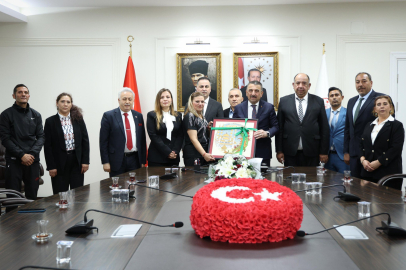 Roman temsilcilerinden valiye ziyaret!