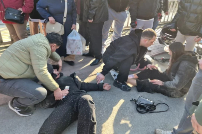 Kdz.Ereğli'de Otomobil ile motosiklet çarpıştı: 2 kişi yaralandı