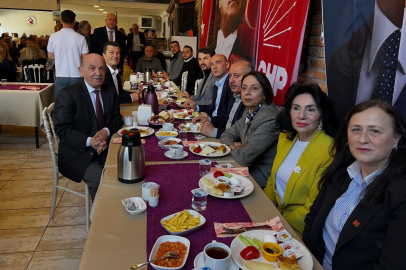 CHP'liler kahvaltıda buluştu!