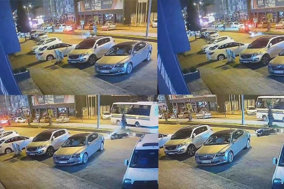 Motosiklet köpeğe çarpıp takla attı!