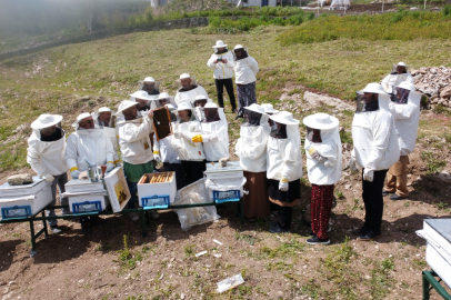 Hasbeyler'de bal üretimi öncesi eğitimler başladı