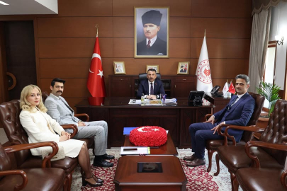 Vali Osman Hacıbektaşoğlu, kaymakamları kabul etti!