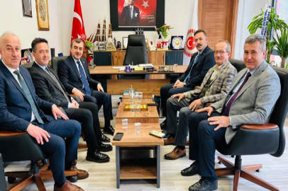 AK Parti'den Meclis Başkanı Karaveli'ye 'hayırlı olsun' ziyareti