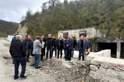 Ereğli-Devrek yolunda çalışmalar hız kazandı