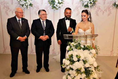 Zonguldak’ta siyaset ve iş dünyasını buluşturan düğün