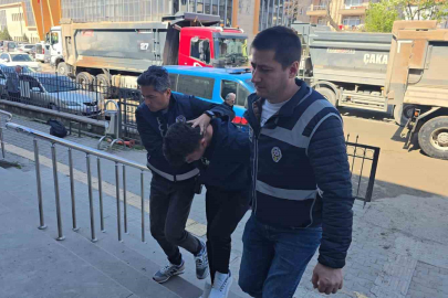 Okullarda eylem yapacağı iddiasıyla gözaltına alınan şüpheli adliyeye sevk edildi!