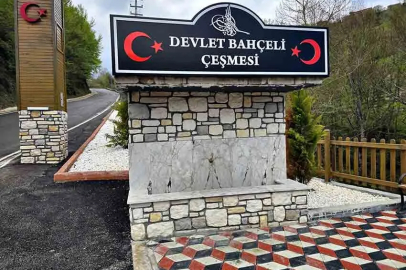Elvanpazarcık’ta “Devlet Bahçeli Çeşmesi” yapıldı