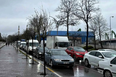 Sağanak Yağmur Trafiği Vurdu!