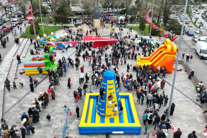 KDZ. EREĞLİ ÇOCUKLARIN NEŞESİYLE RENKLENDİ