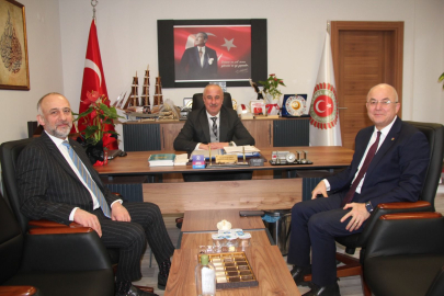 TSO Başkanı Demir’den Karaveli’ye hayırlı olsun ziyareti