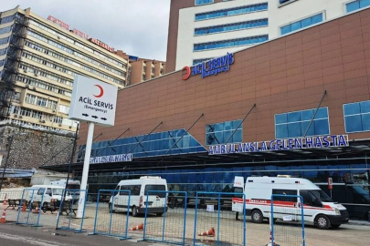 Yaşlı Kadın Hastaneye Kaldırıldı