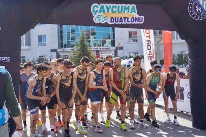 Çaycuma Duatlonu Türkiye Finali Başladı