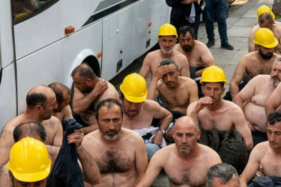 Eylem yapan madenciler Bakanlığıa yürüyecek!