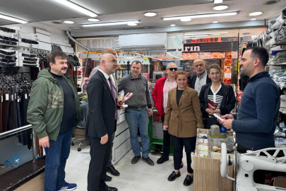 CHP Zonguldak'ta esnafla buluştu!